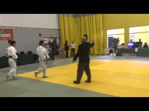 Rachel Judo tournament in Montreal 12-03-2016 - Gold Medal