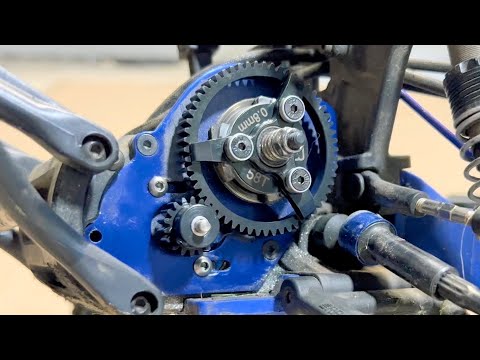 HOT RACING UPGRADED (32P GEARS) 58t SPUR and 18T PINION for My TRAXXAS SLASH 2WD