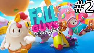 #2【fall guys】りりえの実況プレイ