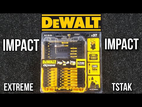DeWALT FLEXTORQ 37 vnt. sukimo antgalių rinkinys DT70731T video