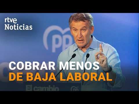 Feijoo suggereix que un treballador de baixa coure menys i considera l'absentisme laboral "un càncer"