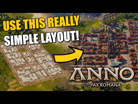 A PERFECT CITY LAYOUT for Anno 117: Pax Romana! The NEW 10x10!