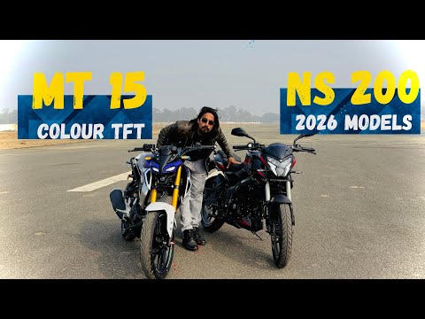 Ns 200 VS MT15 yamaha 2026 model full comparison video | which one is better? #ns200 #mt15 #yamaha 