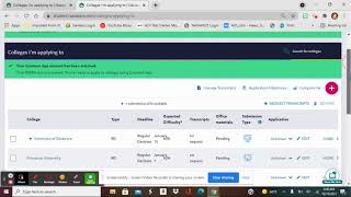 Naviance- Matching Common App & Requesting Transcripts