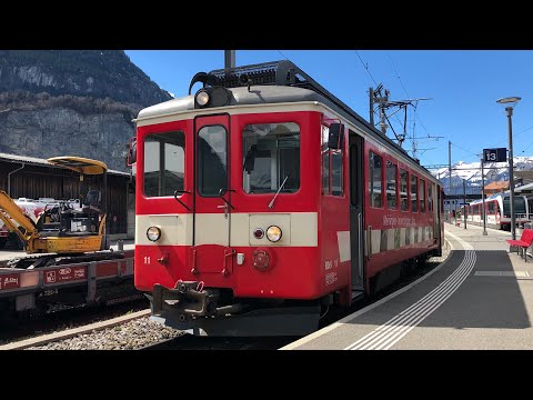 [FR/DE]Trafic ferroviaire/Bahnverkehr MIB (Meiringen-Innertkirchen-Bahn)- Transports Publics Suisses