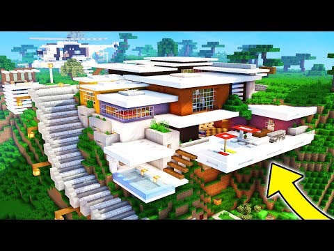 MINECRAFT REDSTONE YOUTUBER MANSION!  😱👍 TRIBUTE TO RAPTOR FOR HIS MILLION
