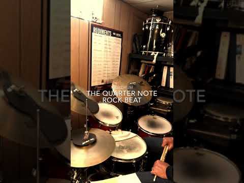 The Quarter Note Rock Beat