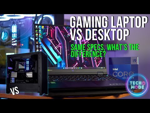 Gaming Laptop vs Desktop with the Same Specs