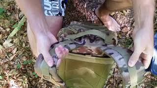 Rucksack Brandit US Cooper 40l. Kurz gezeigt