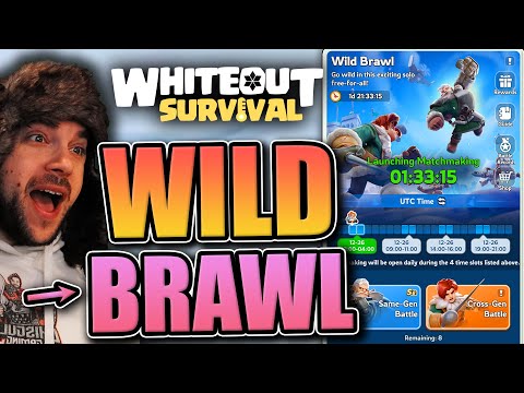 Wild Brawl Gameplay [fun new FFA game mode] Whiteout Survival