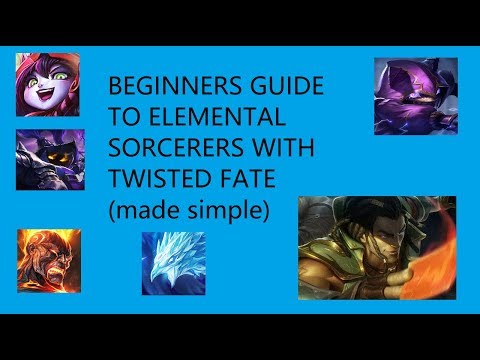 CHALLENGER TFT BEGINNERS GUIDE TO ELEMENTAL SORCERERS WITH TWISTED FATE