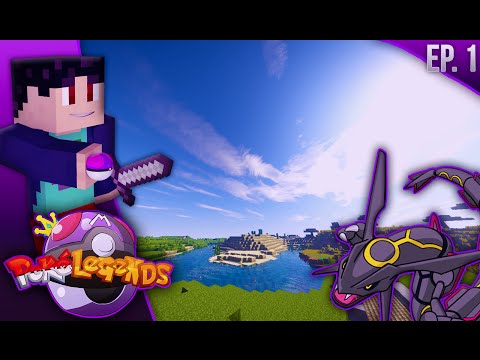 Minecraft PokeLegends SMP - Episode 1 - SHINY RAYQUAZA! (Pixelmon 4.0.8 Survival Roleplay SMP)