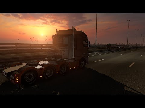 ETS2 Promods Amsterdam München Timelapse