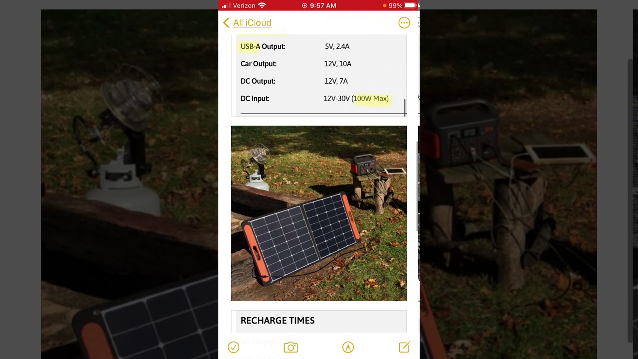 Jackery Explorer 500 QUICK Stats #shorts