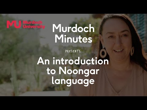An introduction to Noongar Language