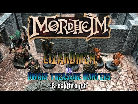 Throwback Thursdays Ep 131 - Mordheim: City of the Damned - Lizardmen vs. Dwarfs
