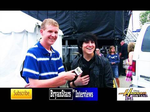 Hannah Montana's Mitchel Musso Interview, Concert and Meet Greet
