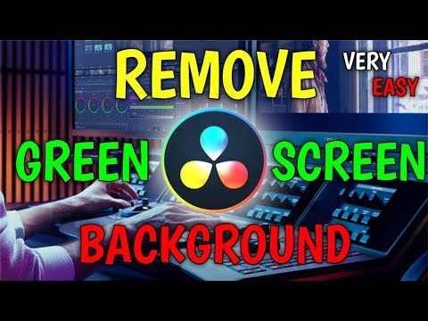 How To Remove Green Screen In Davinci Resolve 17