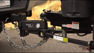 True Tow Weight Distribution Hitch with Gauge - video thumbnail 2