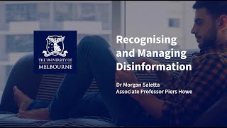 Recognising and Managing Disinformation 1