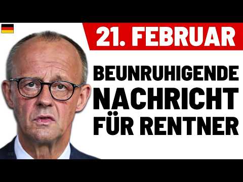 21. FEBRUAR | Beunruhigende Nachricht für Rentner – Ab 1. März 2026 ändert sich die Rente!