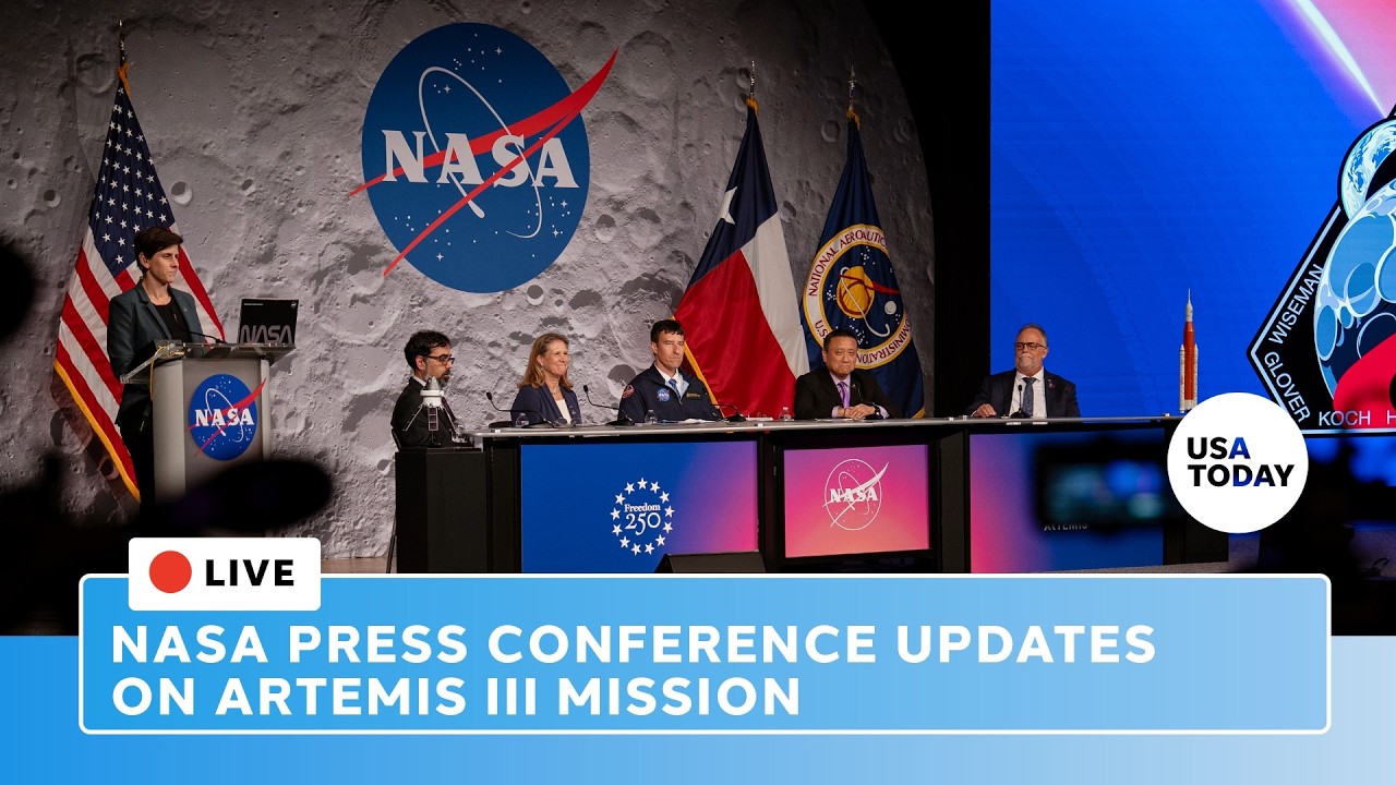 Live: NASA press conference reveals Artemis III astronauts in next step for moon mission