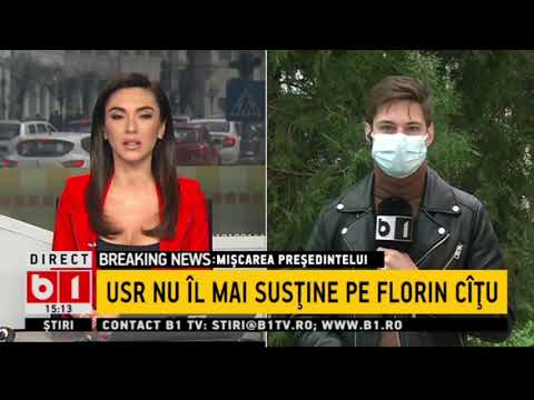 STIRI B1 ORA 15.00 DIN 16 APR 2021 - MISCAREA PRESEDINTELUI -BARNA S-A INTALNIT LA SIBIU CU IOHANNIS