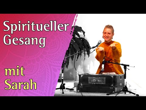 Spiritueller Gesang meditatives Konzert mit Sarah - Yoga Vidya Live 12:30 Uhr 09.09.2020
