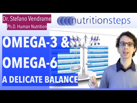 Nutrition Steps 5.7 - The omega-3 / omega-6 balance