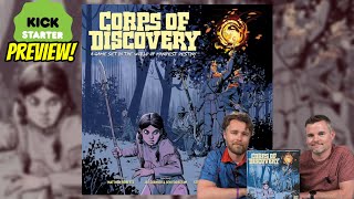 Corps Of Discovery - #Kickstarter Preview | Game Based On Manifest Destiny By Off The Page Games