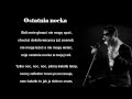 Maciej Maleńczuk & Yugopolis - Ostatnia nocka ...