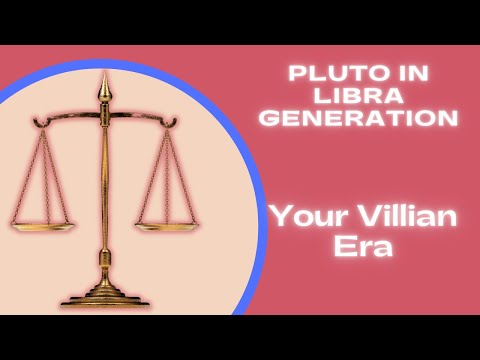 Pluto in Libra Generation | Square Pluto Transit | Your Villain Era | Pluto Capricorn Transit