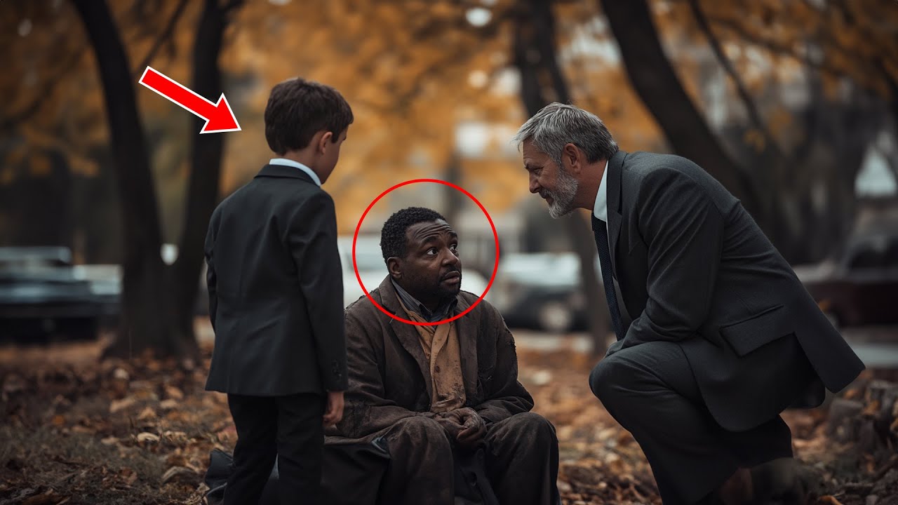 A homeless man saved a rich kid from bullies. But when the boy's father discovered his identity...