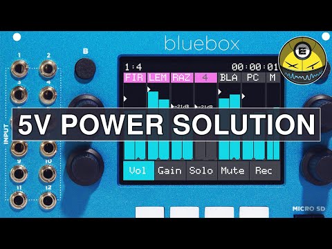 1010 Bluebox Eurorack Version - Power Problem and Solution