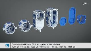 Bővült a KAISER UP1 süllyesztett szerelvénydobozok kínálata az Elektronik és a dulpa dobozzal