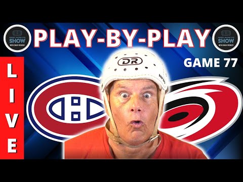 NHL GAME PLAY BY PLAY: HURRICANES VS CANADIENS