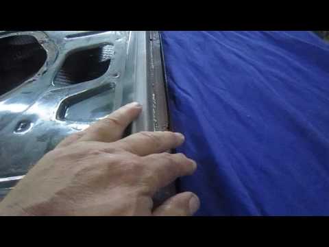 Classic Mini door skin fitting & Jaguar XK 150
