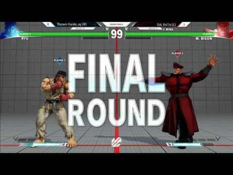 Throwin Karate_ag vs GoL BoiToi - VGArcade SFV Weekly