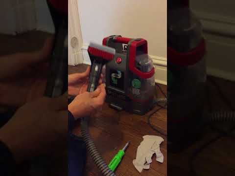 How to Repair a stuck/sticking spray trigger Hoover Spotless Cleaner