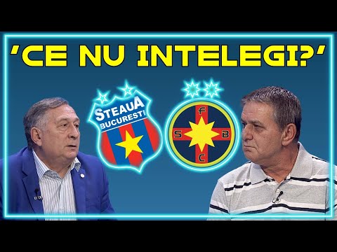 Întrebarea lui Crăciunescu despre ”războiul” FCSB - Steaua l-a stârnit pe Lăcătuș: ”Ce nu înțelegi?”