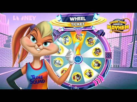 5x Ticket Wheel, Dunker Lola & Imperials - Looney Tunes World of Mayhem