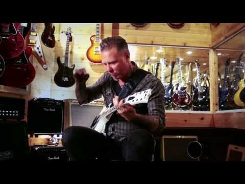 Metallica's James Hetfield At Guitar Center