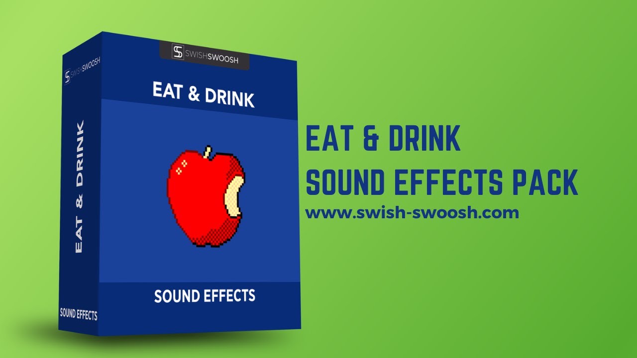 Eat & Drink Sound Pack for Game Developers