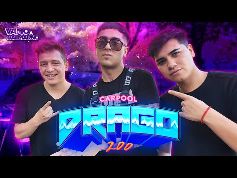 Drago 200 "Atraco con 2 la saqué  en la ducha"🚿😱 | Carpool VAC 🔥