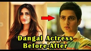 "Dangal" Movie Actress Transformation | Unseen Real Life Pictures
