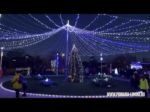 Parcul din centrul comunei Lumina a devenit un Orasel al Copiilor