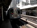 CTA Pink Line Train To 54 Cermak Arrives At State Lake Station In The Loop