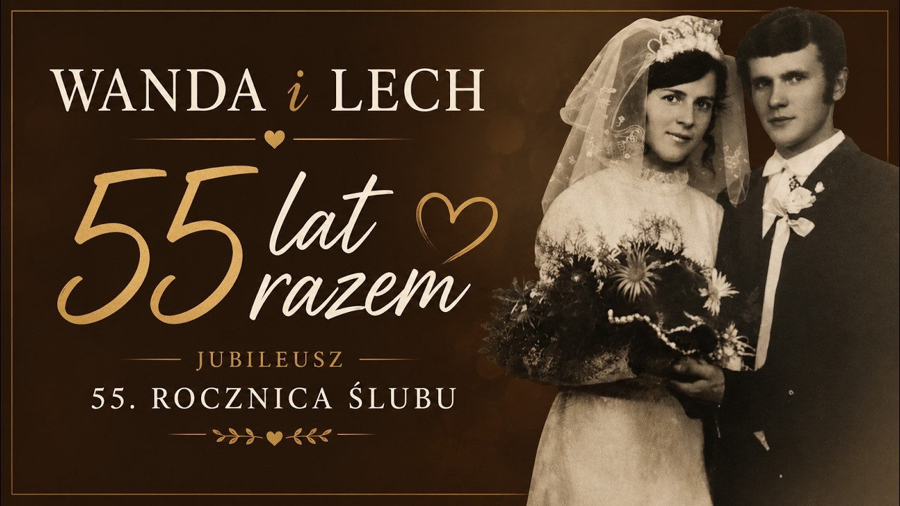 55 lat Wandy i Lecha