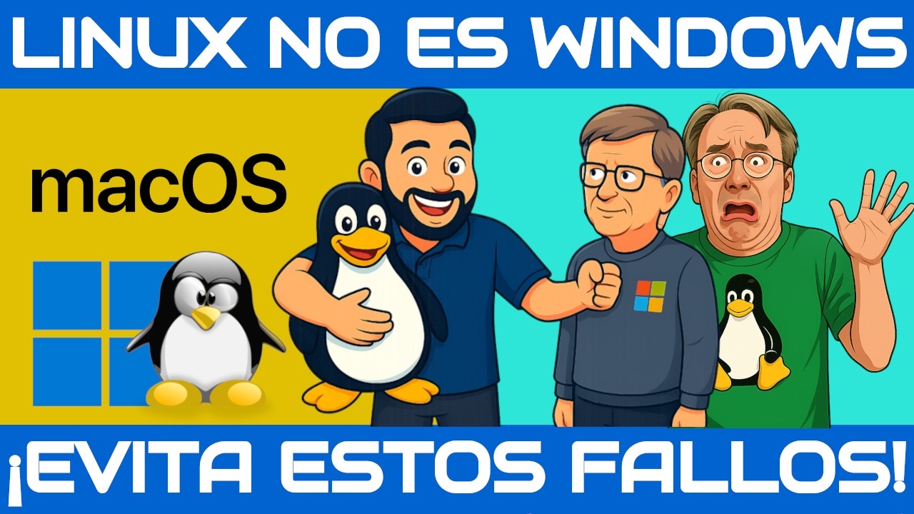 Errores al usar Linux por primera vez