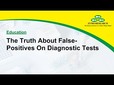 The Truth About False-Positives On Diagnostic Tests